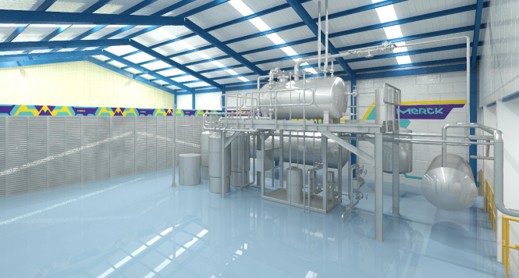Remodelación nave de calderas — Merck
